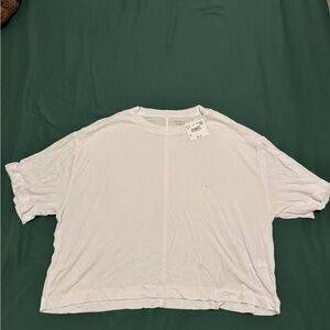 American Eagle Outfitters White Short Sleeve Tee